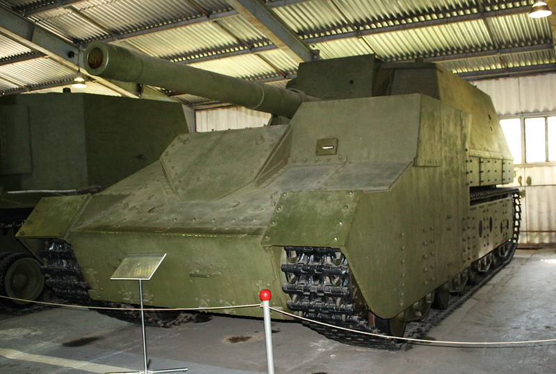 8 - pzhaubitze 155 mm SU - 14-2.jpg - Panzerhaubitze SU 155 (UdSSR)
